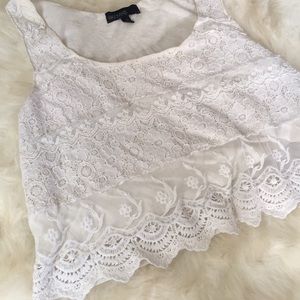 Weavers Lace Crop Top